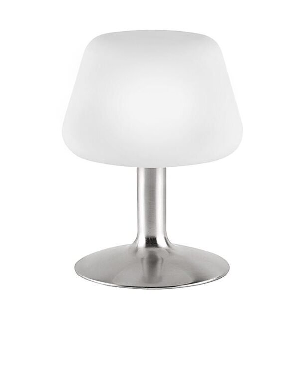 Table lamp steel with 3-step touch dimmer