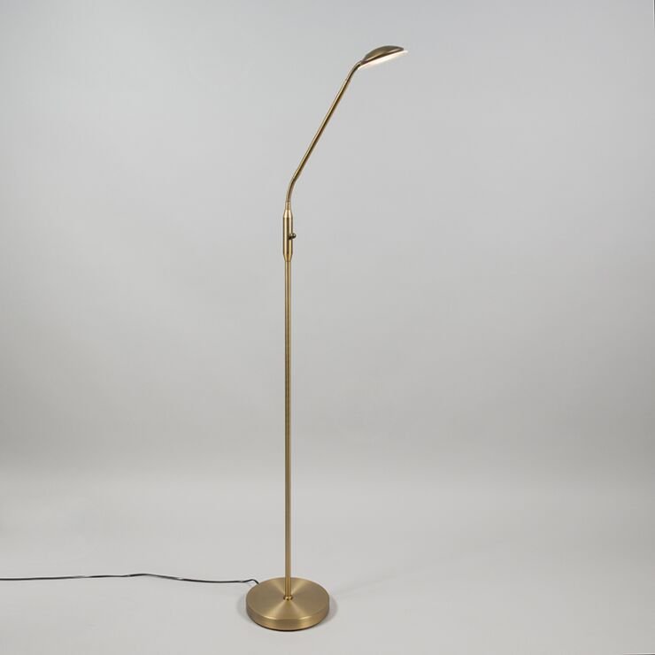 Modern floor lamp bronze - Image 2
