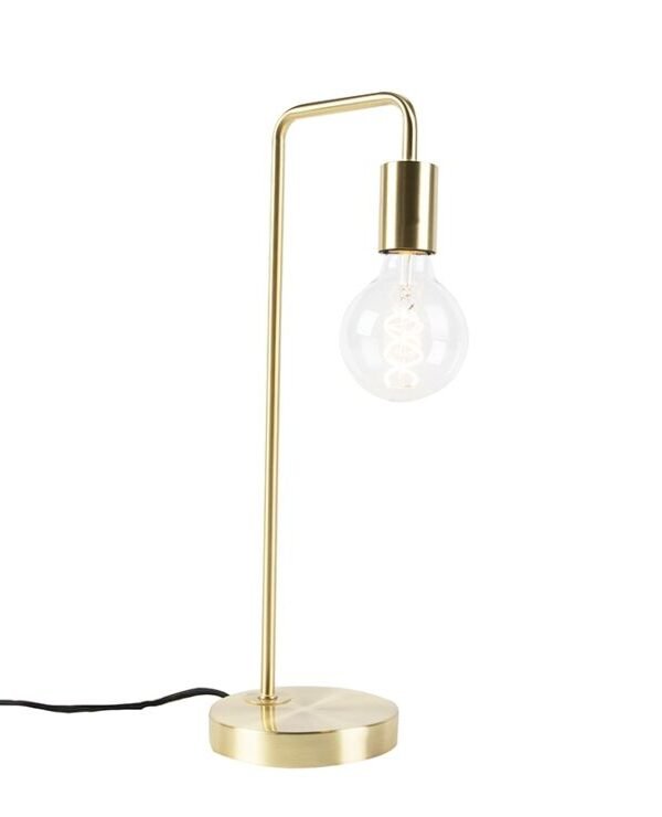Art Deco table lamp brass